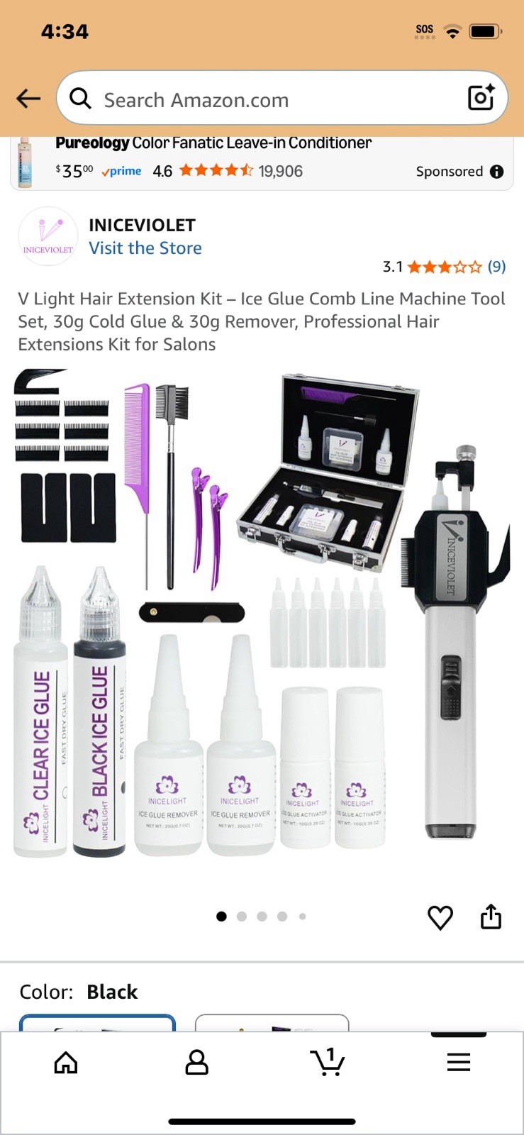 Ji Mi X7 Zero Sensing Hair Extensions Set