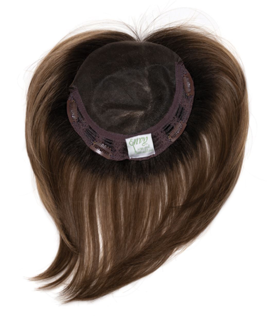 BOB TOPPER by ENVY, Clip-in Topper, *ALL COLORS, Mono Top + Lace Front, NEW