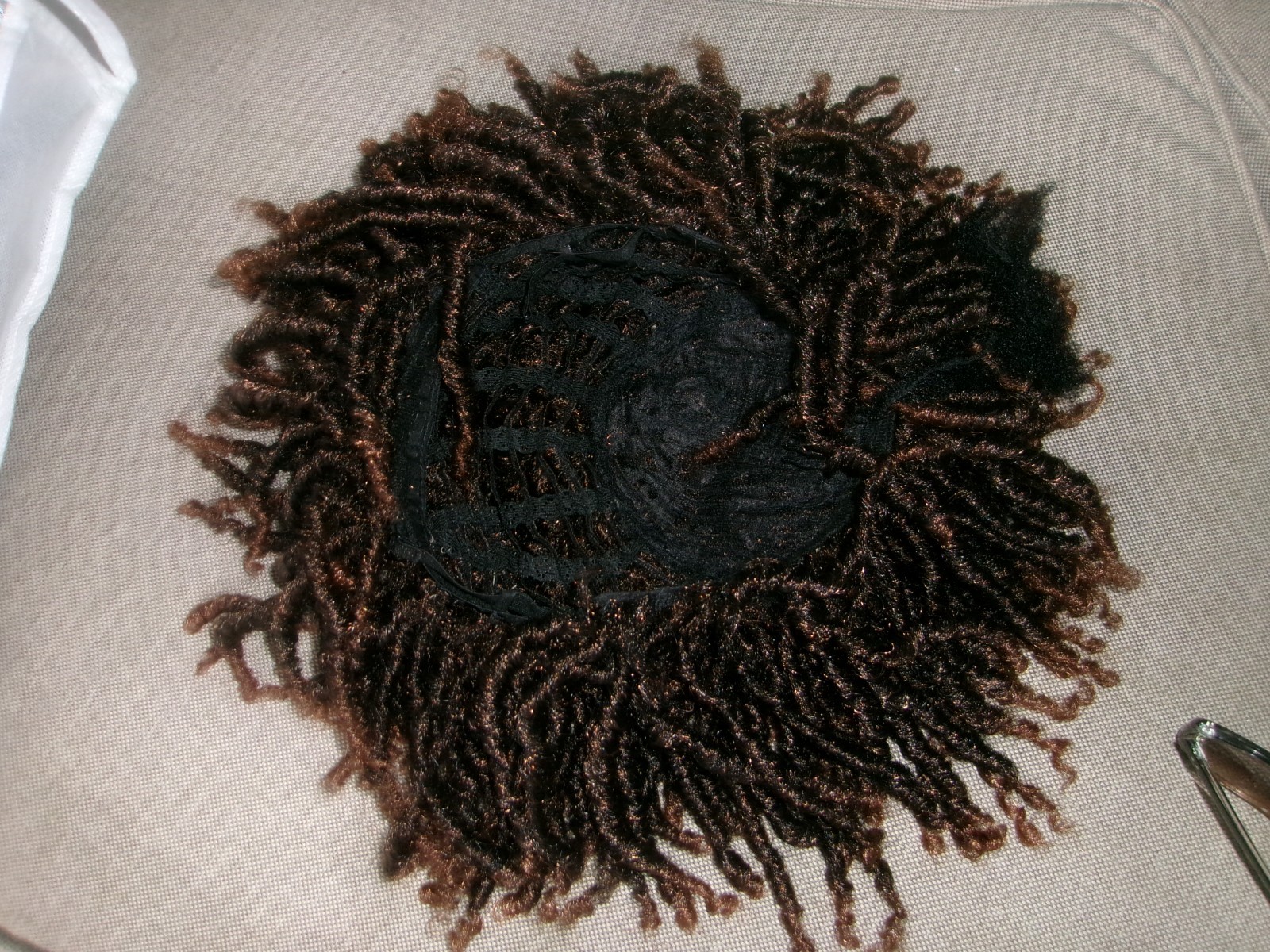 Black Women Twist Braided Dreadlock Braiding Short 12” Crochet Wig