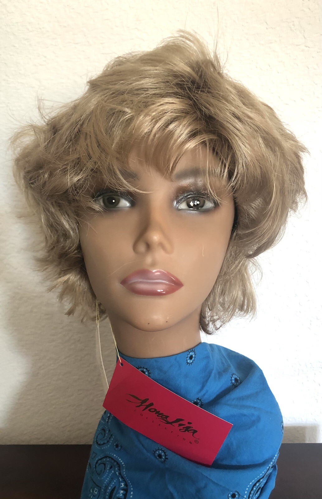 Retro (mid 1990s) Mona Lisa “Winona” Wig 1444 Color 16, New, READ DESCRIPTION
