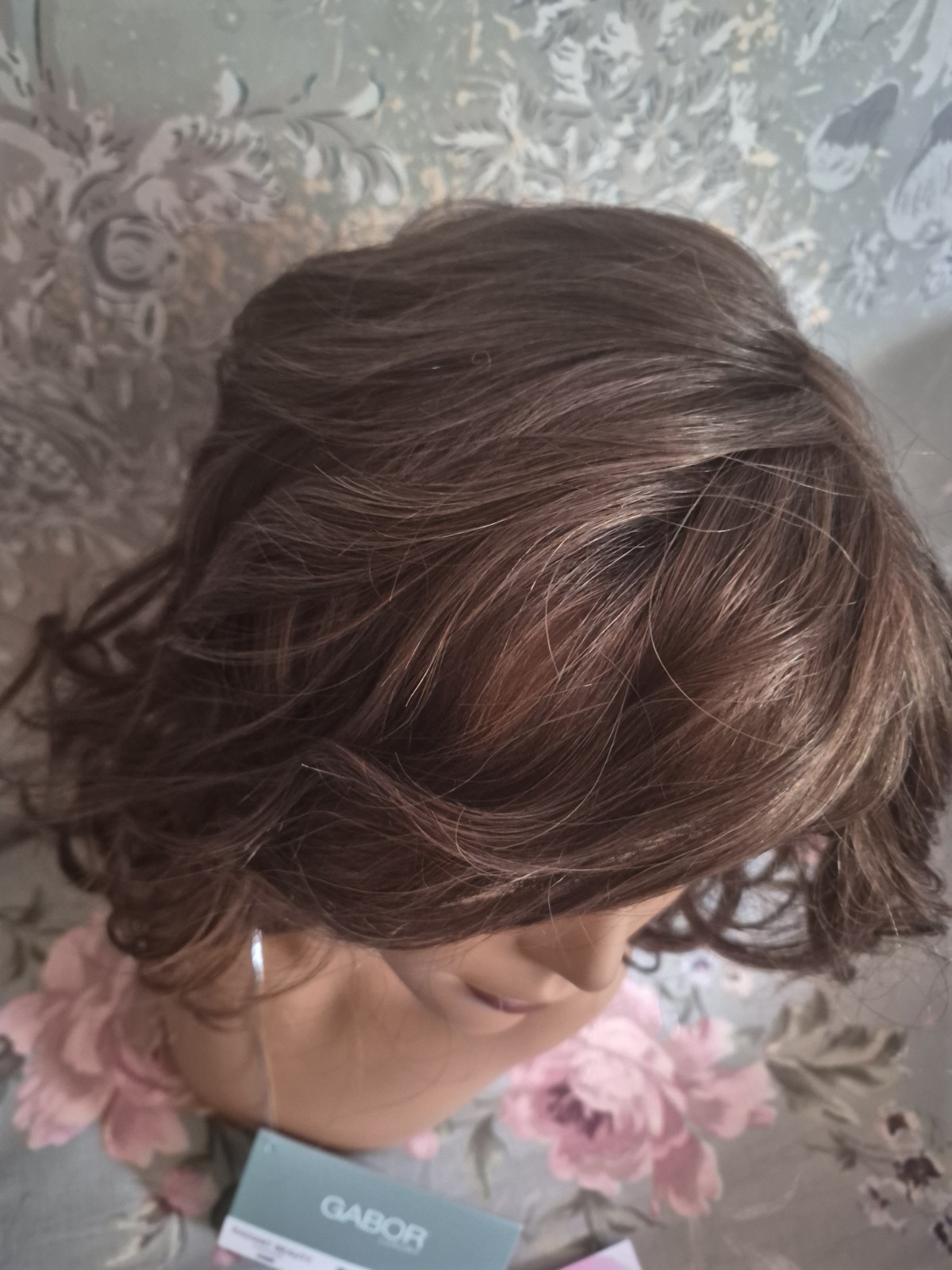 Gabor Radiant Beauty Lace Front Curly Synthetic Wig GL6-30 Mahogany Medium