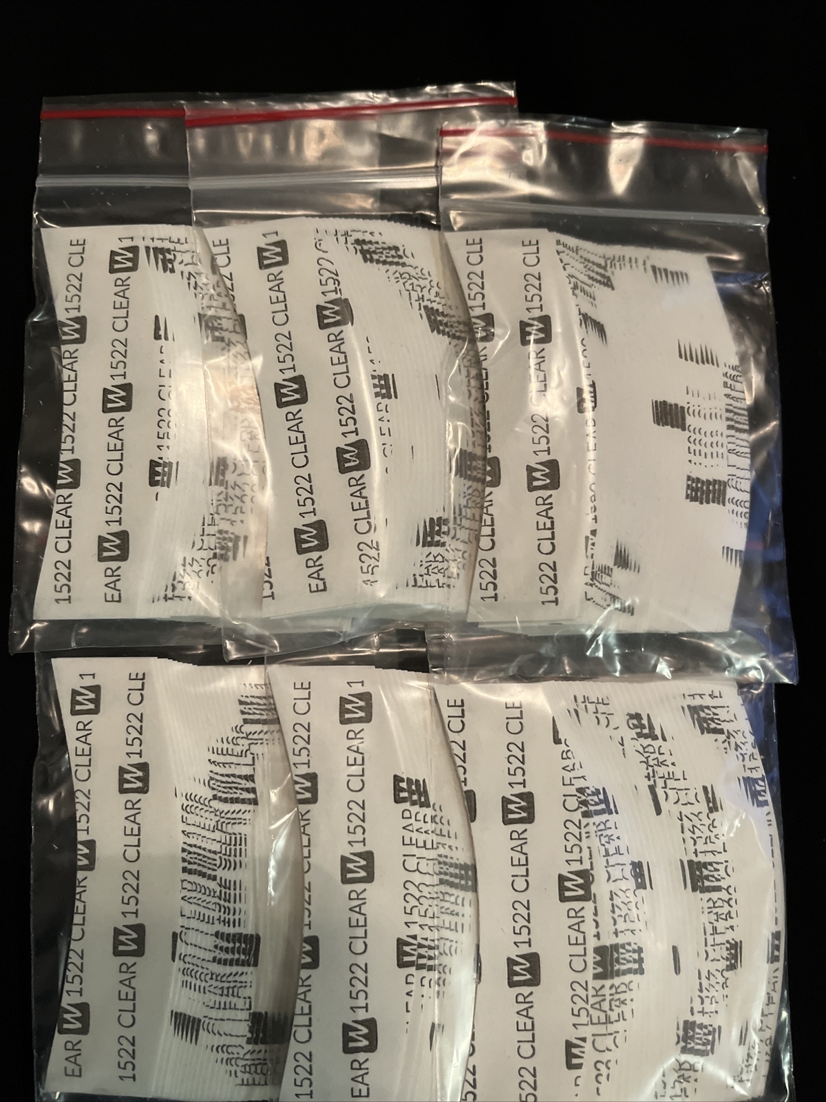 Walker 3M 1522 -C Contour -216 Pc 6-Packs -Hairpiece Tape .Poly Wig System .NEW