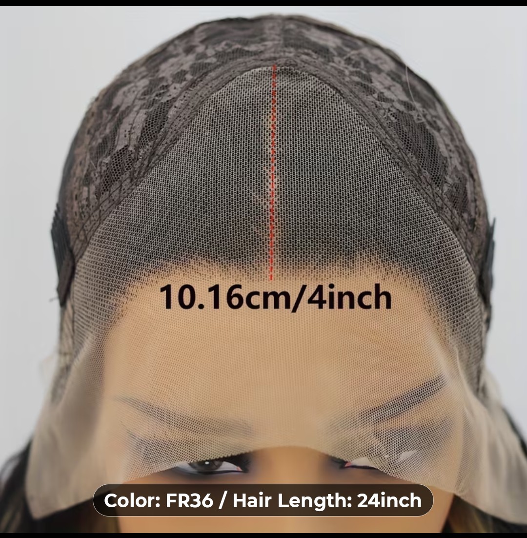 Red Wavy Hair Lace Front Wigs Long Natural Body Wave Heat Resistant Women Party