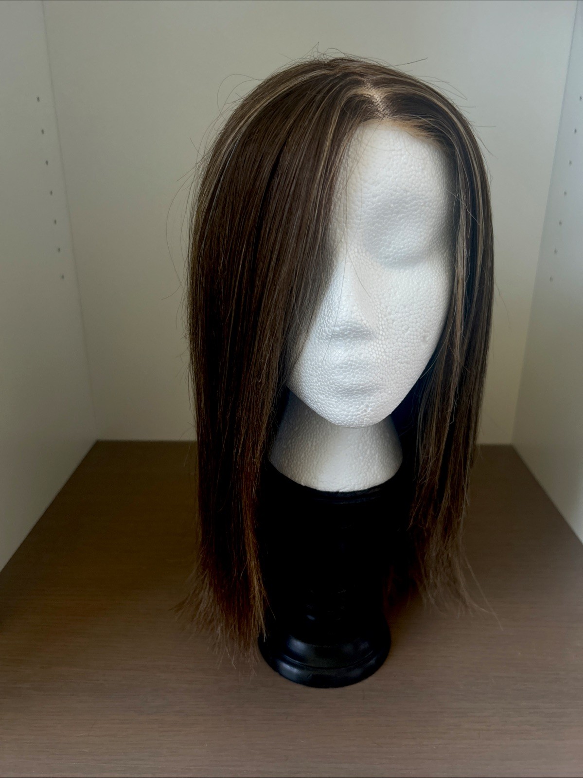 Estetica Wig Women Lochlan Caramel Kiss Mono Top Lace Front Trimmed Length