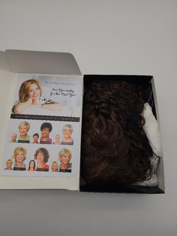 T Brattin Irresistible Wig Lace Front Shoulder Length Brown SEE PHOTOS FOR COLOR