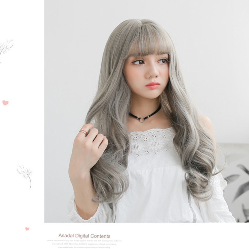 Front Wig Hair Replacement Curly Pieces for Women Fashion Woman Cover