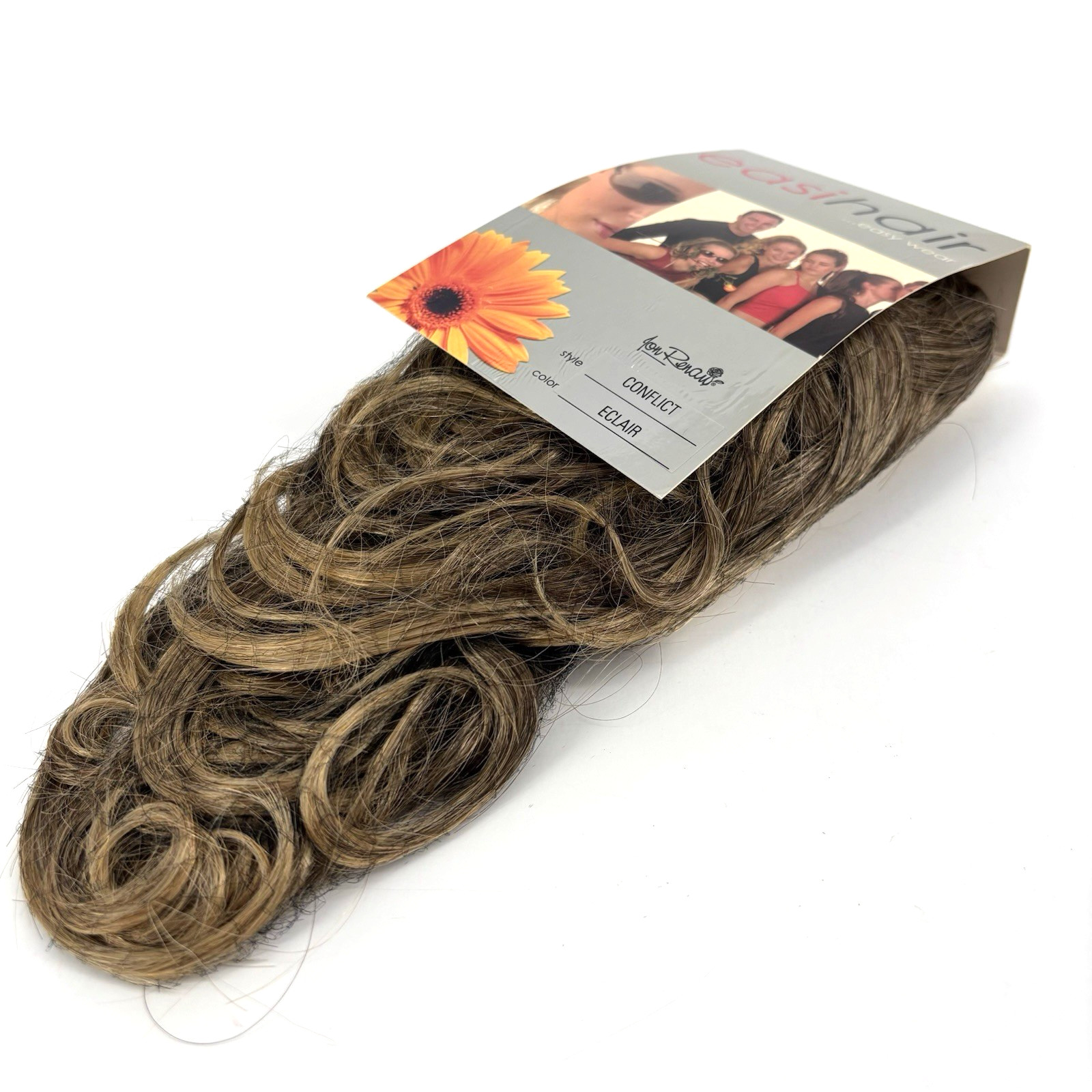 EASI HAIR Jon Renau Vintage Hairpiece (Style: Conflict /Color: Eclair) NIP NEW