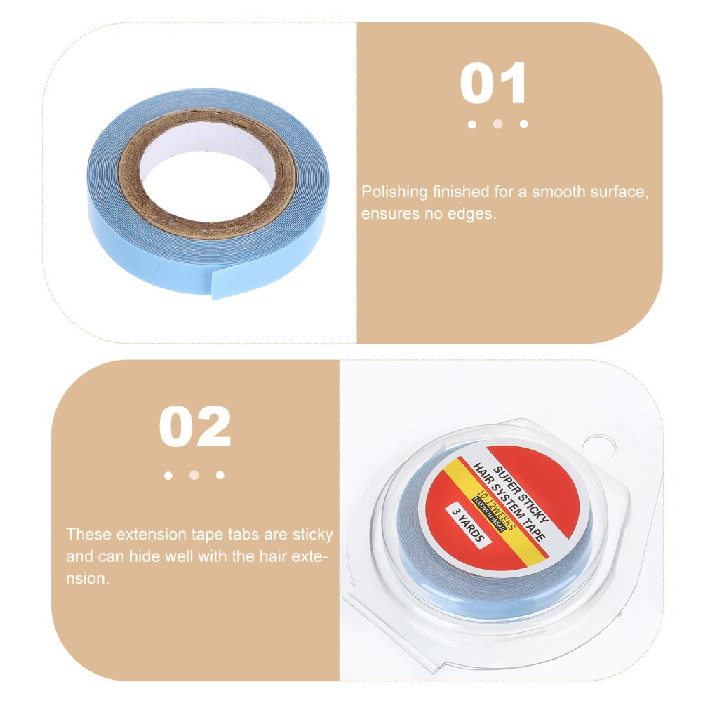 Hair Extension Tapes Roll for Fixing Wigs Preferable Double Sided