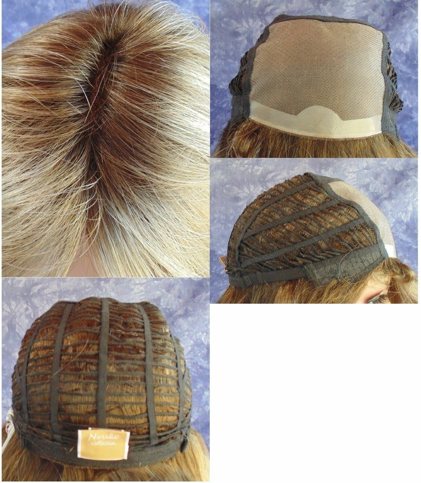 SHILO NORIKO RENE OF PARIS MONOTOP WIG STUNNING SEDUCTIVE STYLE CLR CREAMY BLOND