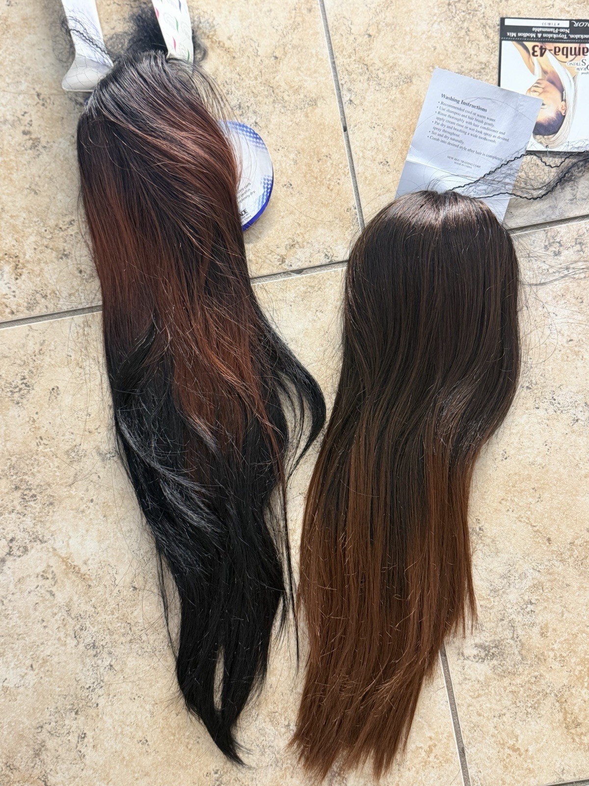 Clip-In Curly Hairpieces for Women Layered Colored Brown Blonde Black Auburn Red