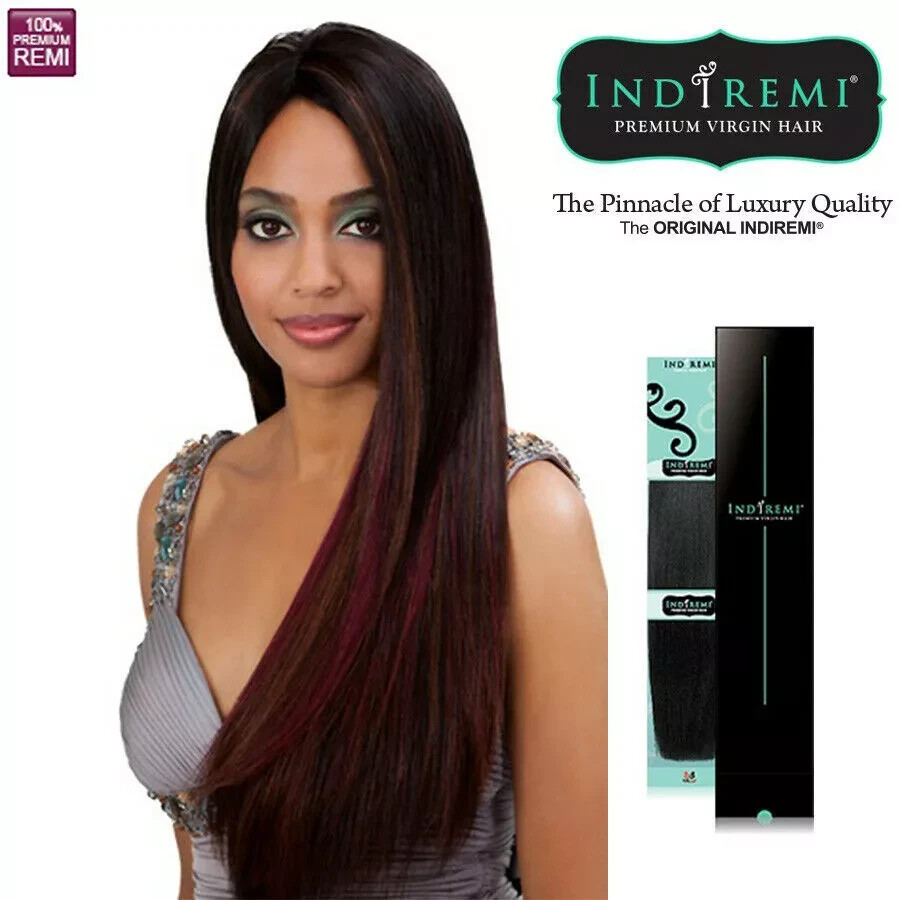Bobbi Boss, INDI REMI, Natural Yaky Human Hair Extensions, 10″-24″