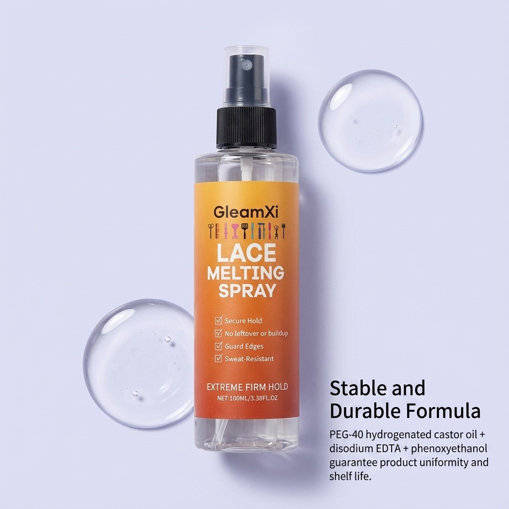 Lace Melting Spray, Melting Spray for Lace Wigs, Lace Bond Adhesive Spray 100ml