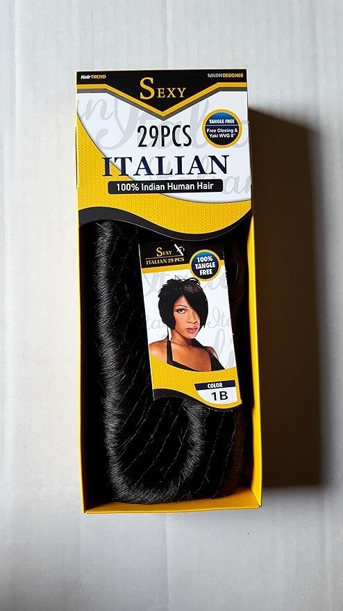 Short Pixie Finger Roll Wave 27 Wefts +Closure+Bang 100% Virgin Human Hair Set