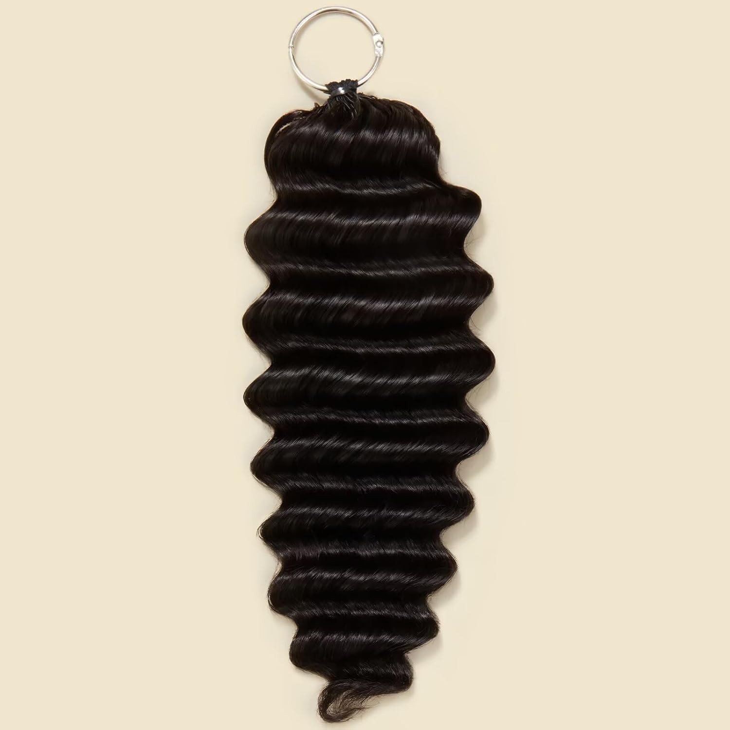 Deep Wave Human Crochet Hair 100% SoftMAX Cambodian Raw Hair 60G/Pack 18 Inch