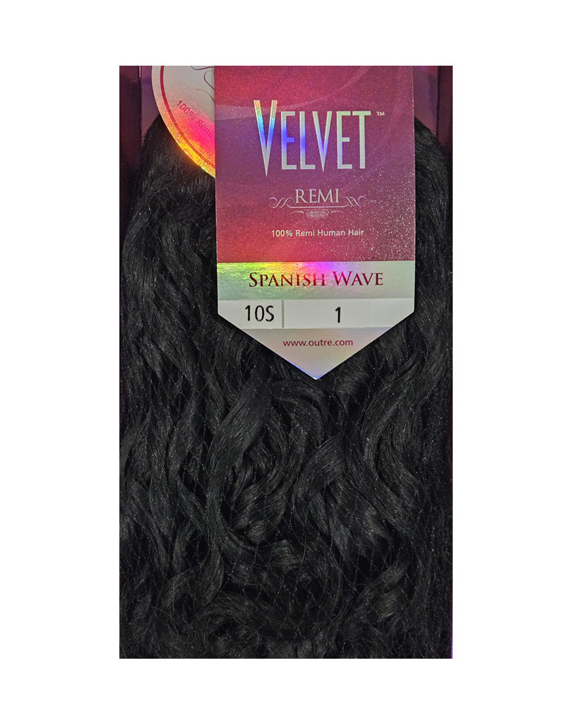 Outre Velvet Remi 10″ 100% Human Hair Spanish 10S 1