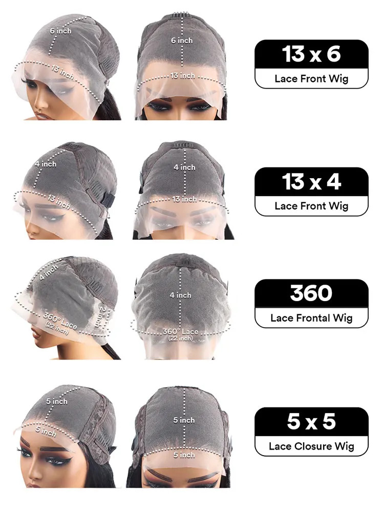 40 Inch 200 Density Frontal Wig For Black Women Brazilian Wigs Human Hair 5×5 Bo
