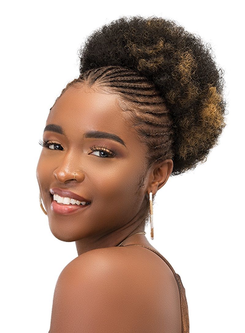 JANET COLLECTION AFRO PUFF DRAWSTRING
