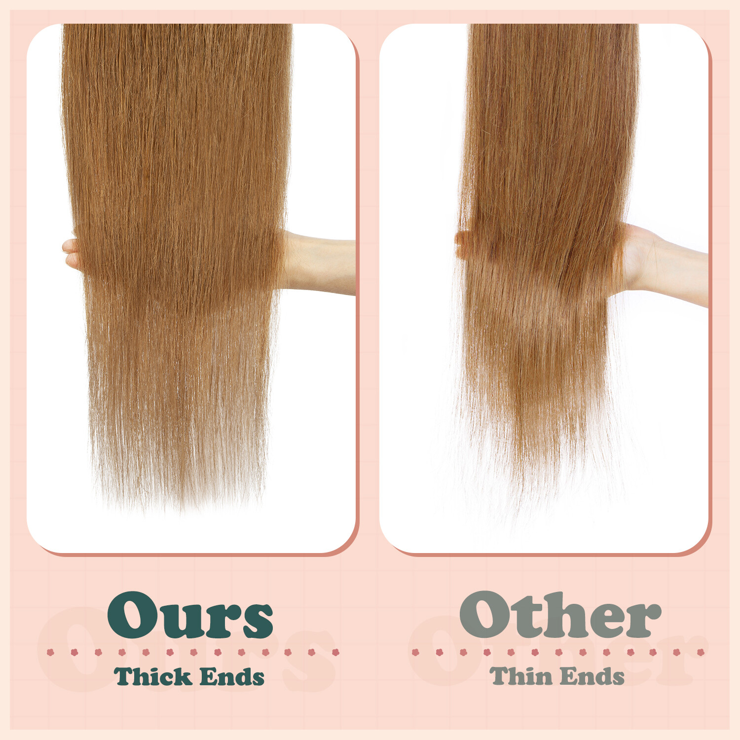 CLEARANCE Clip in Human Hair Extensions 8PCS Full Head 100%Real Remy Hair Blonde