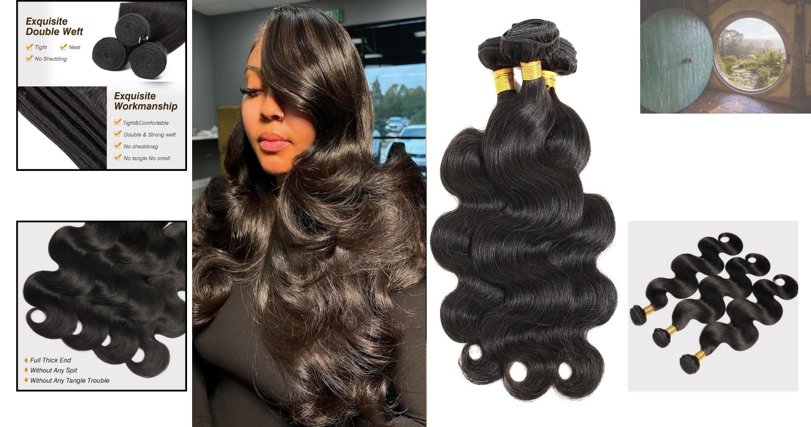 Silky Smooth 12A Brazilian Body Wave Hair Extensions – Perfect for All Styles