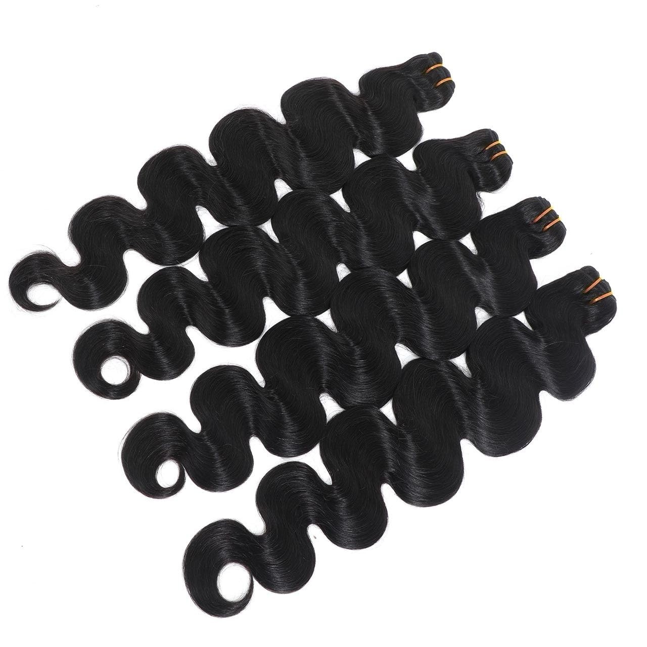 16A Raw Body Wave Human Hair Bundles – 100% Unprocessed Virgin Extensions, 4 Pac