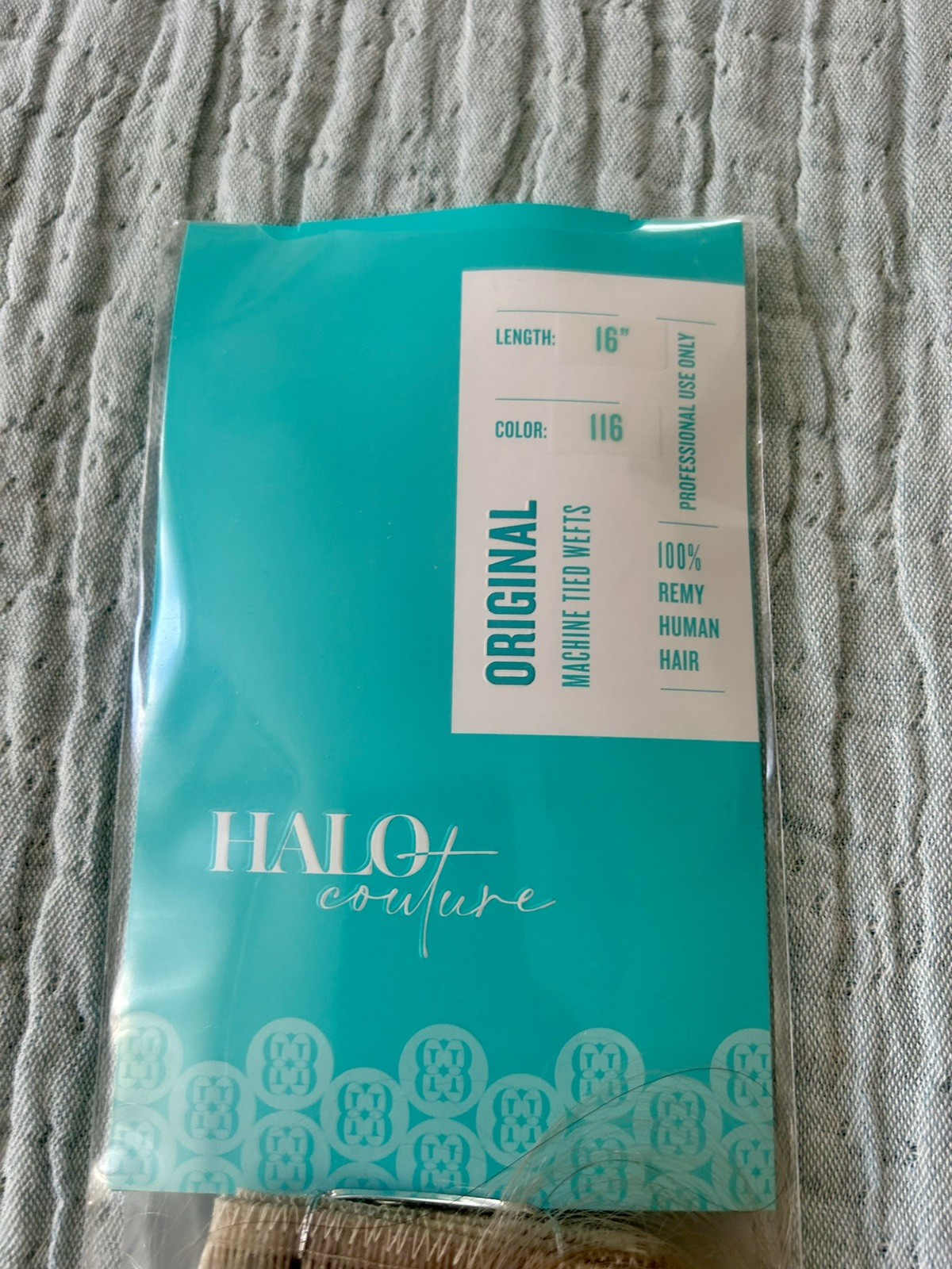Halo couture 16” Hand Tied Weft Color 116 $410 MSRP