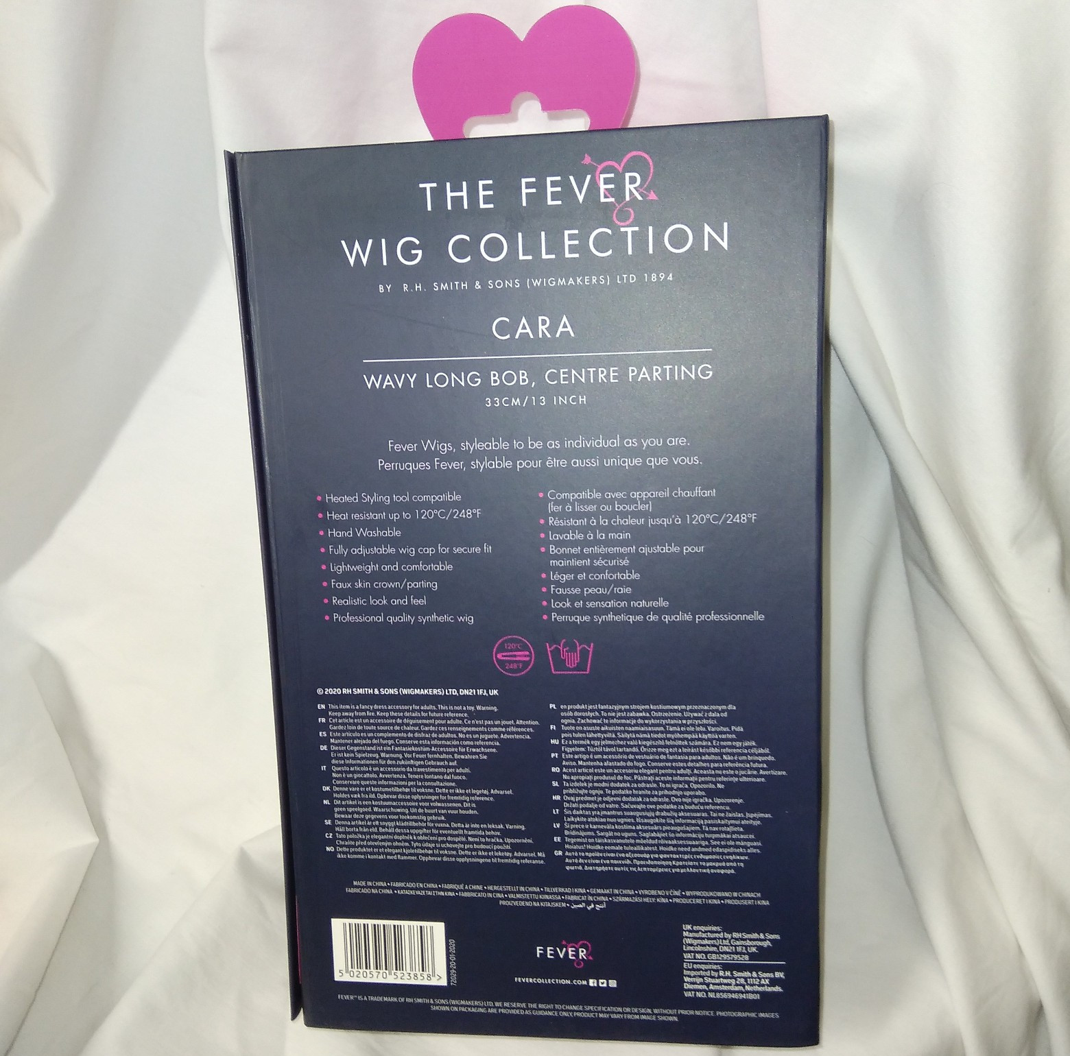 Fever Cara Wig baby blue black ombre woman soft wave daily dance stage actress