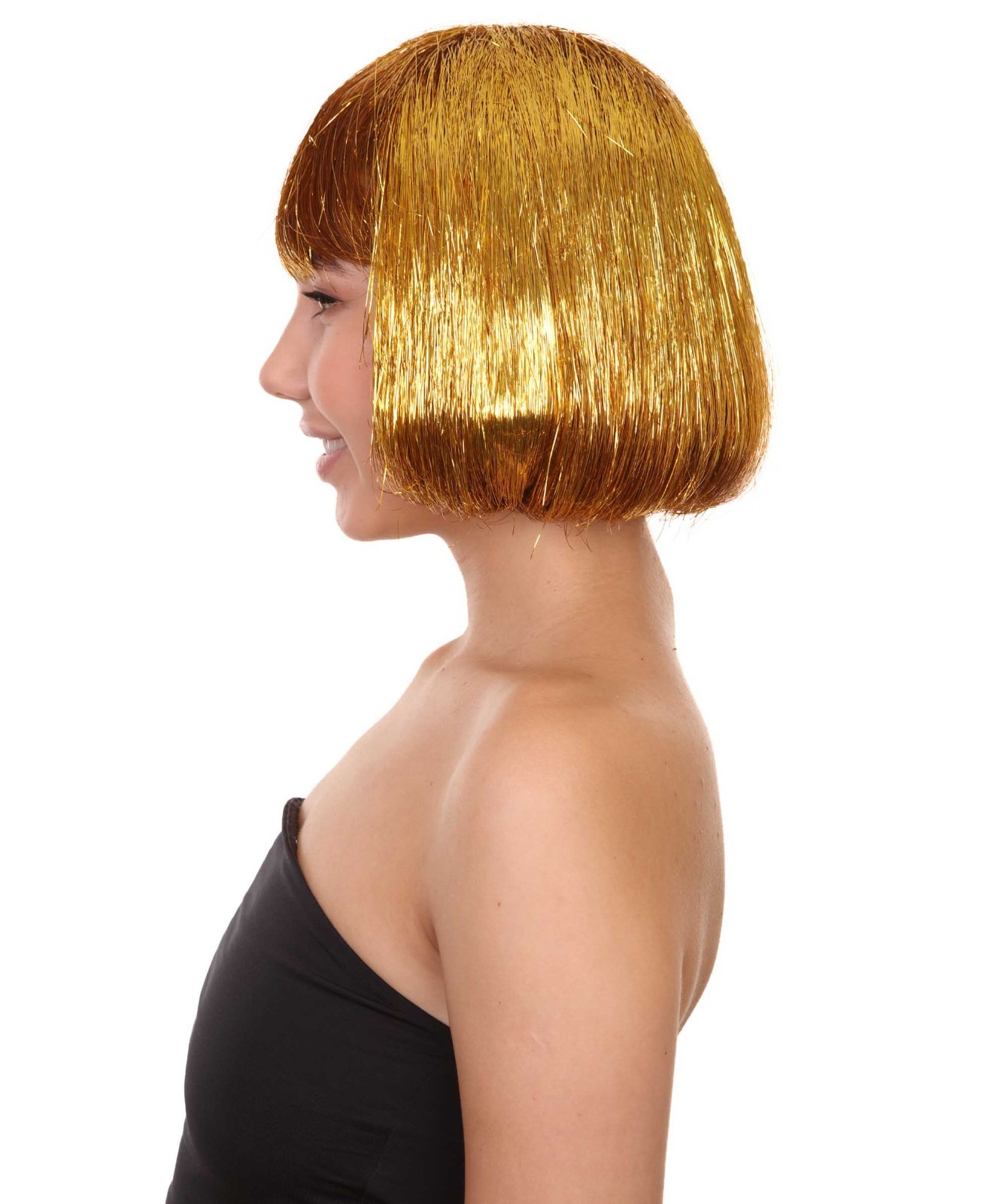 Adult Women Tinsel Bob Wig Collection