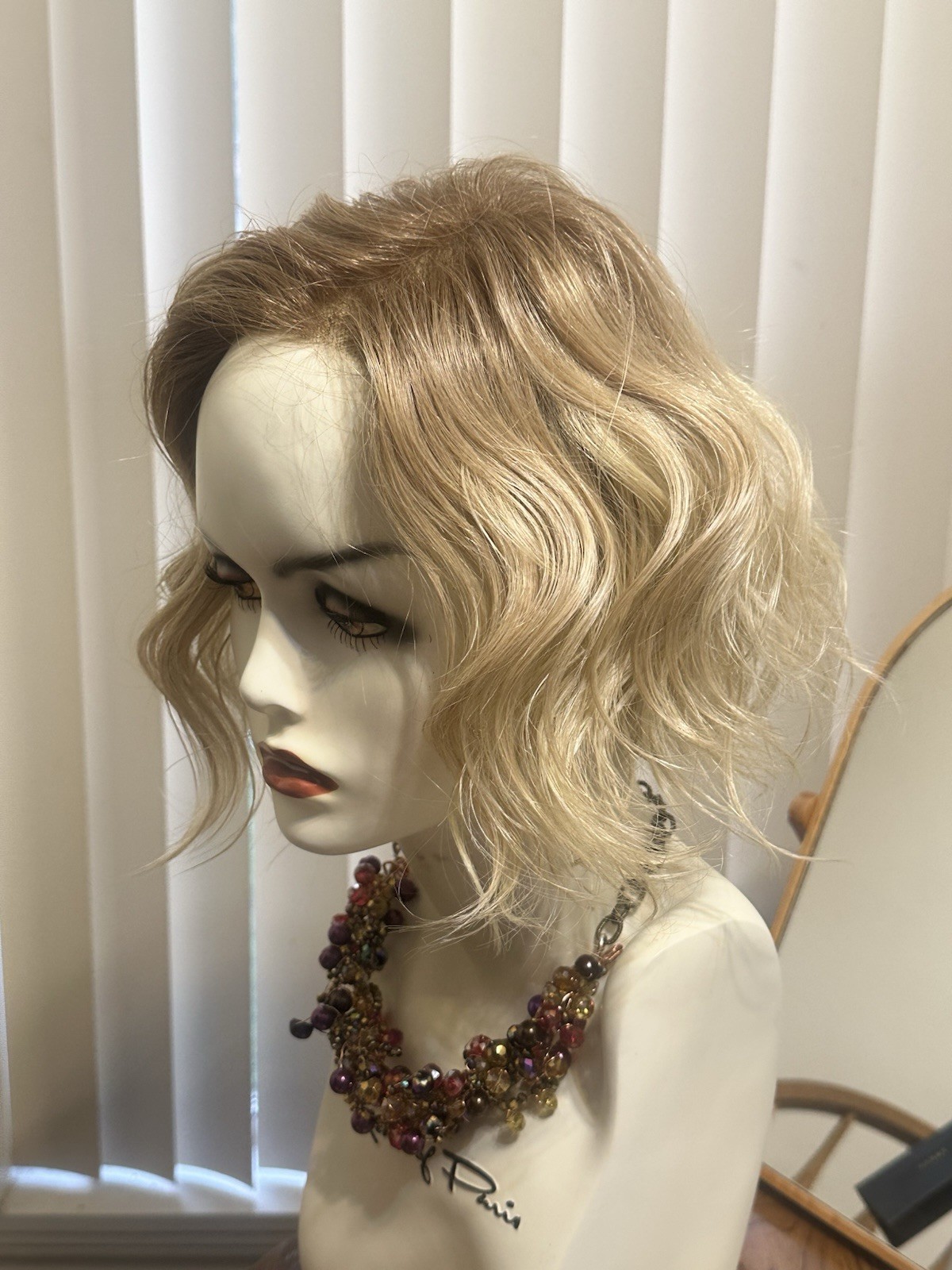 Belle Tress “CASCARA” in Champagne W/ Apple Pie LaceFront MonoPart Reg. $355. ❤️