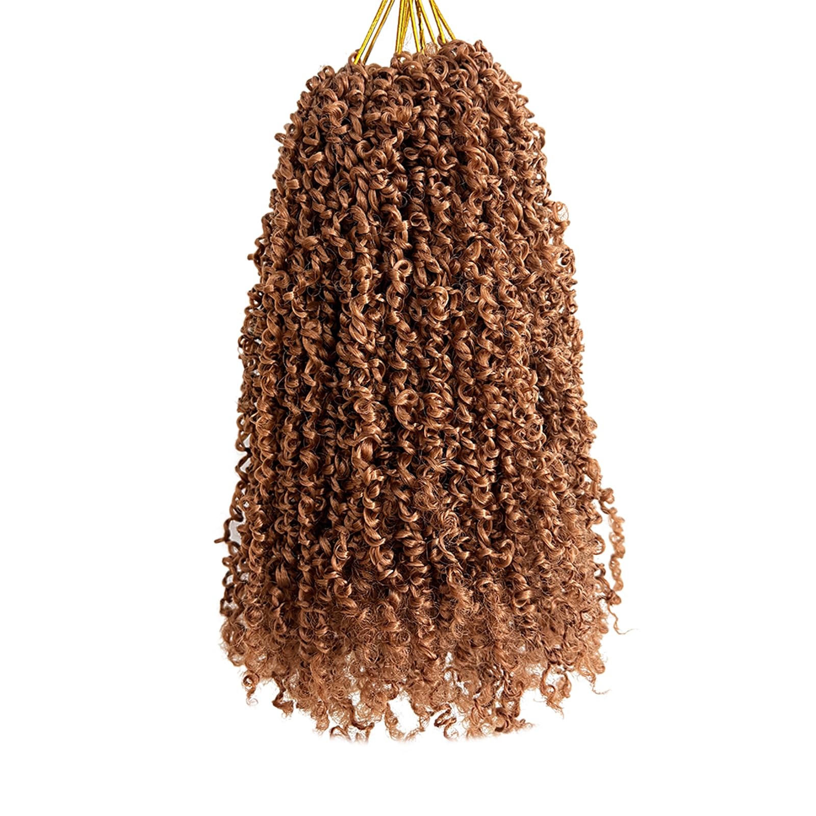 Kulayss 16 Inch Pre-Looped Yanky Twist Crochet Hair 30 Strands/Pc Mini Passion