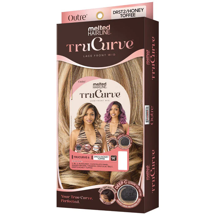 Outre Melted Hairline Trucurve Glueless HD Deep C-Part Lace Wig – TRUCURVE 6