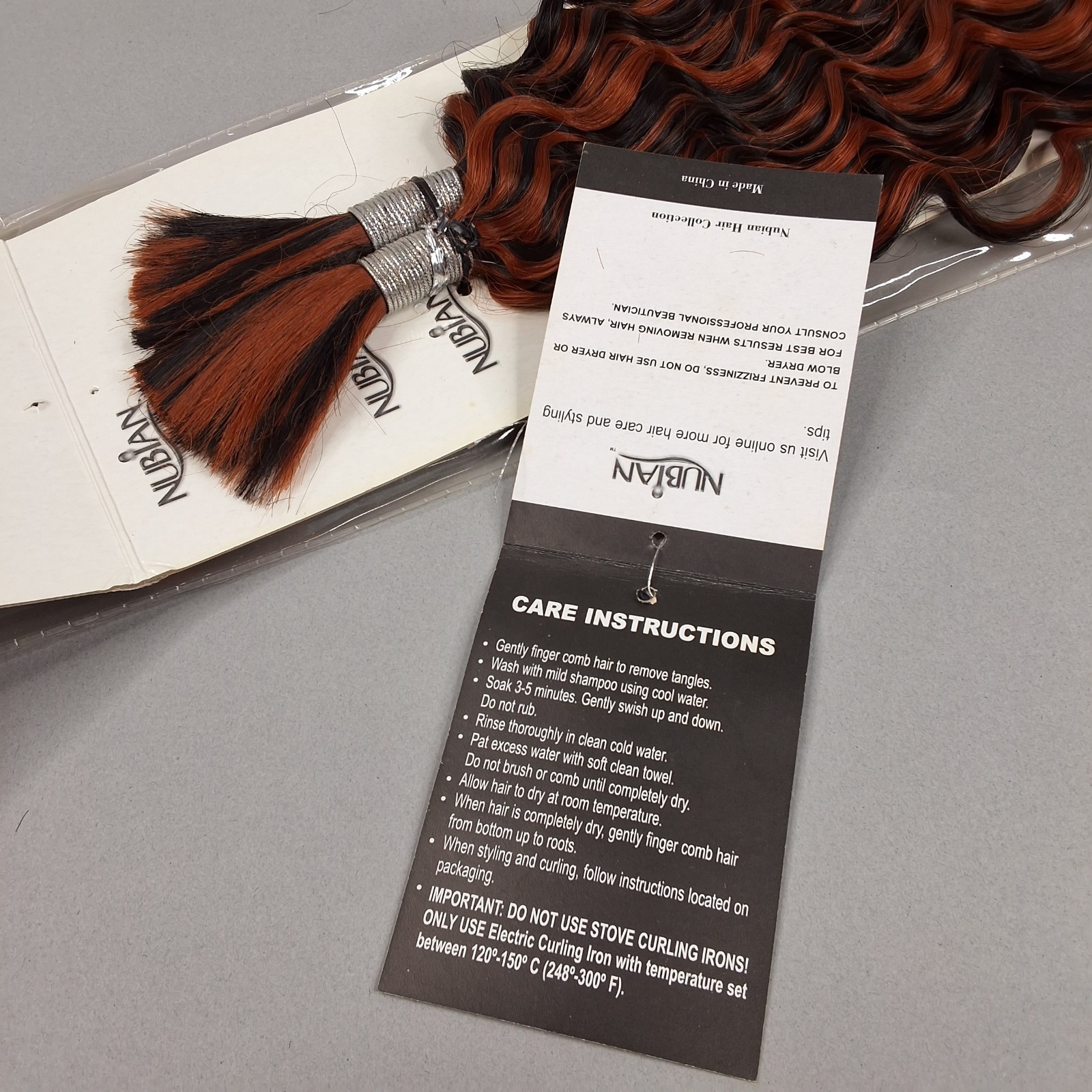 18″ Nubian Yaki Deep Wave #F1B/350 Bulk Micro Braiding Hair Boho