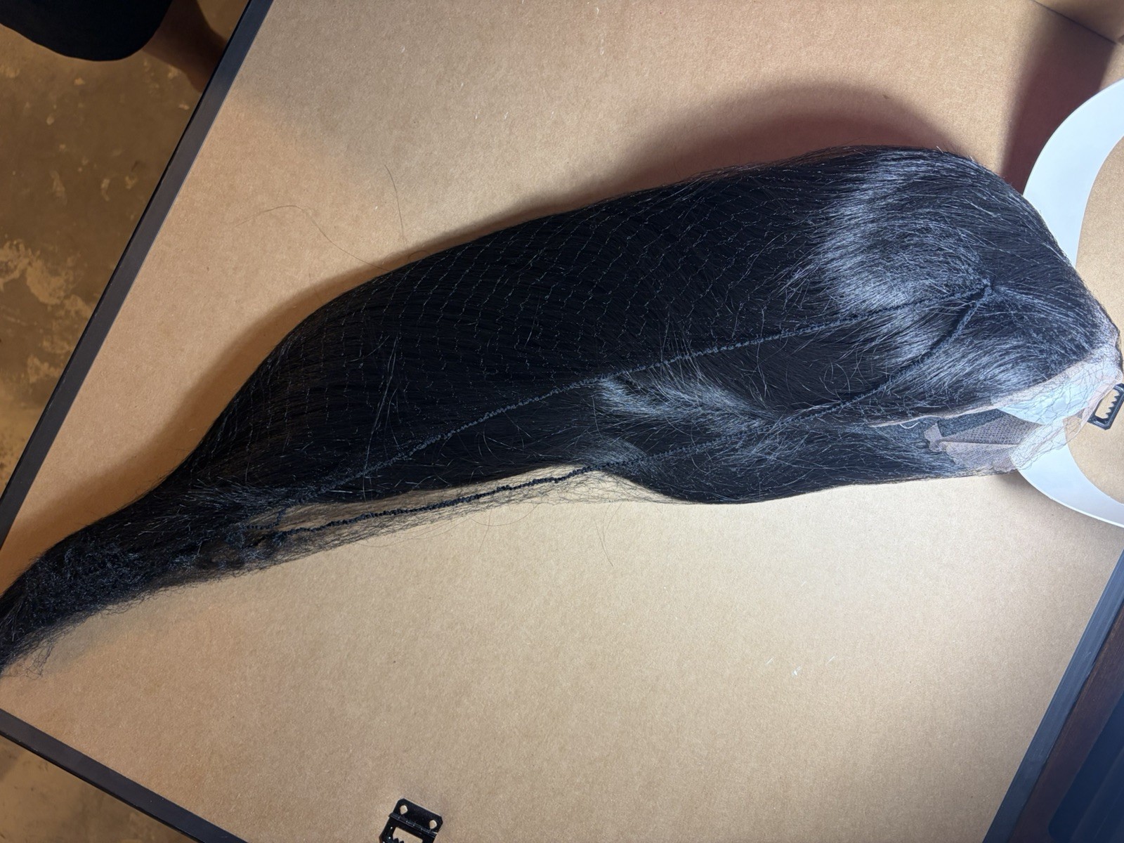 Special Made Wig 27 inches long Black