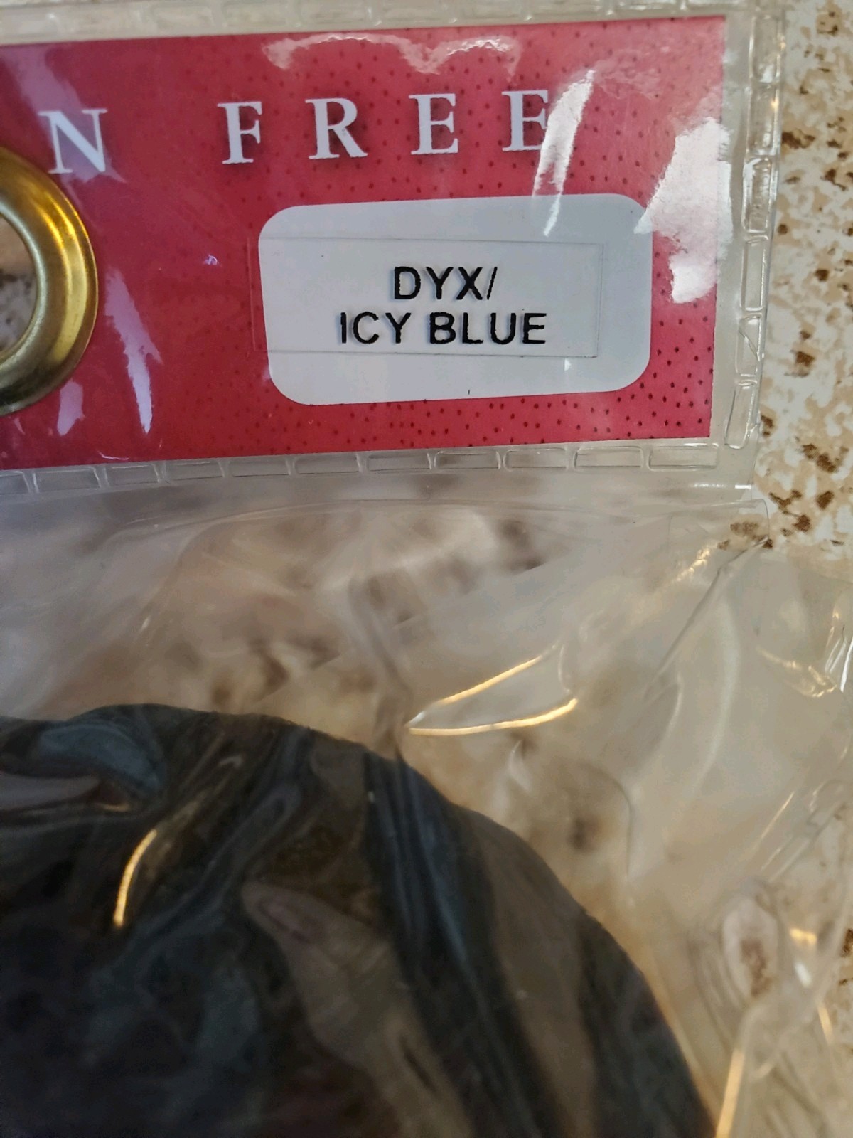 DYX/ICY BLUE DRAWSTRING PONYTAIL