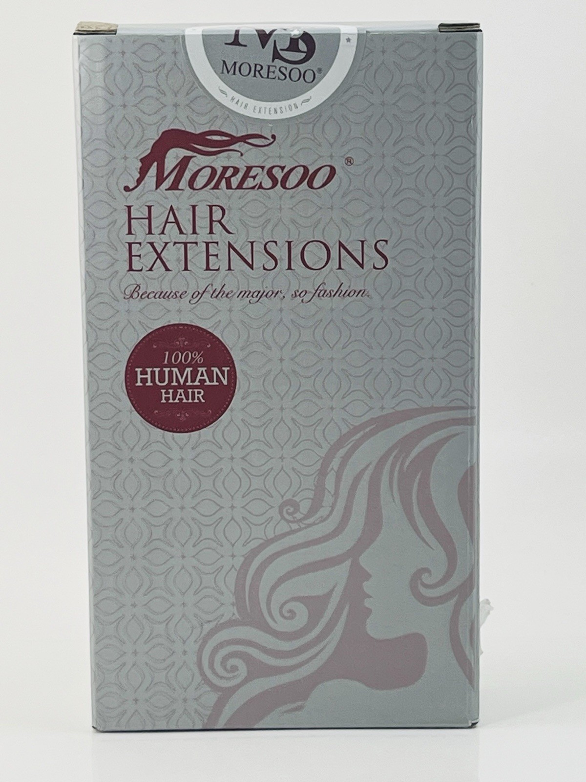 Moresoo Clip In Hair Extensions 14” 50G #2/27/613 Remy Human Hair READ
