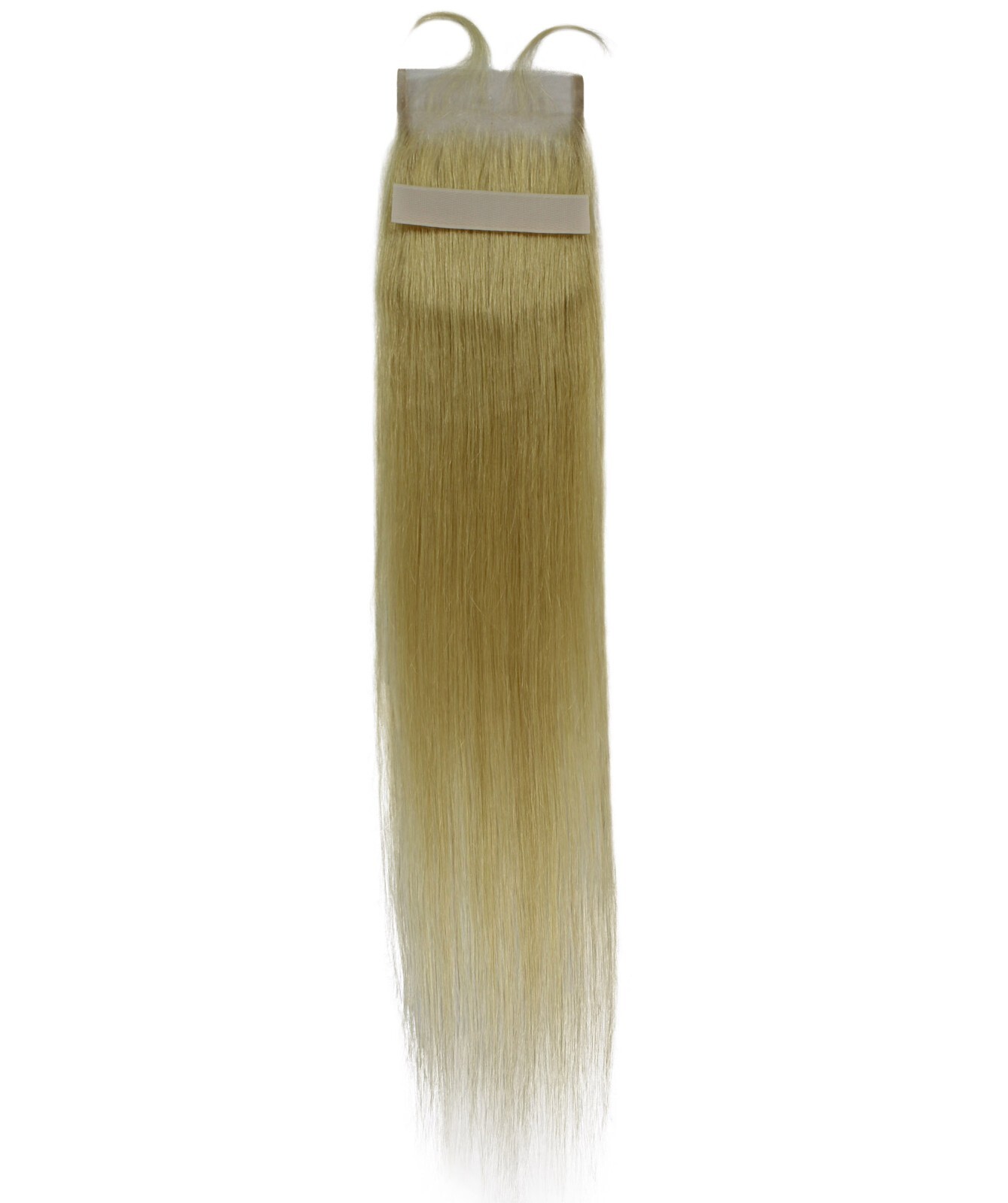 LUXLUXE Lina 4X5″ HD Lace Closure straight 16″ Light Blonde 100% Human Hair