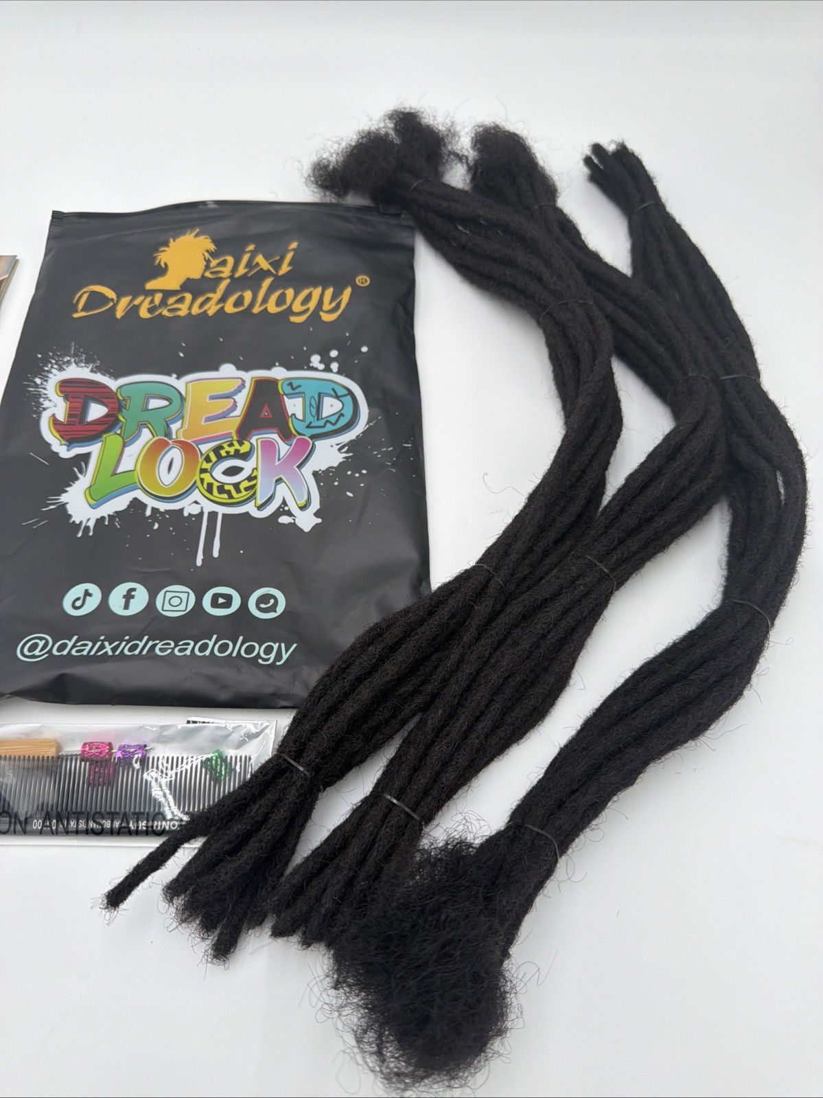 DAIXI 0.4cm Thickness Options 16 Inch 30 Strands 100% Real