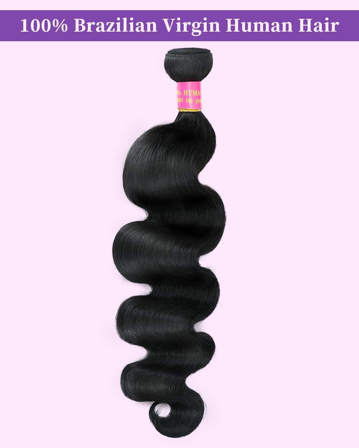 Body Wave Bundles Human Hair 24 Inch 12A Human Hair Bundles Real 100% Raw Unproc