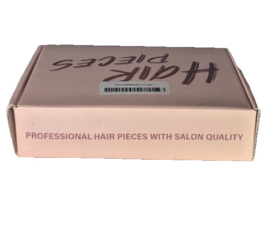 100% Human Hair Woman’s Topper Hairpiece 2.25″ x 6″ Medium Brown 4# 12″ Hairro