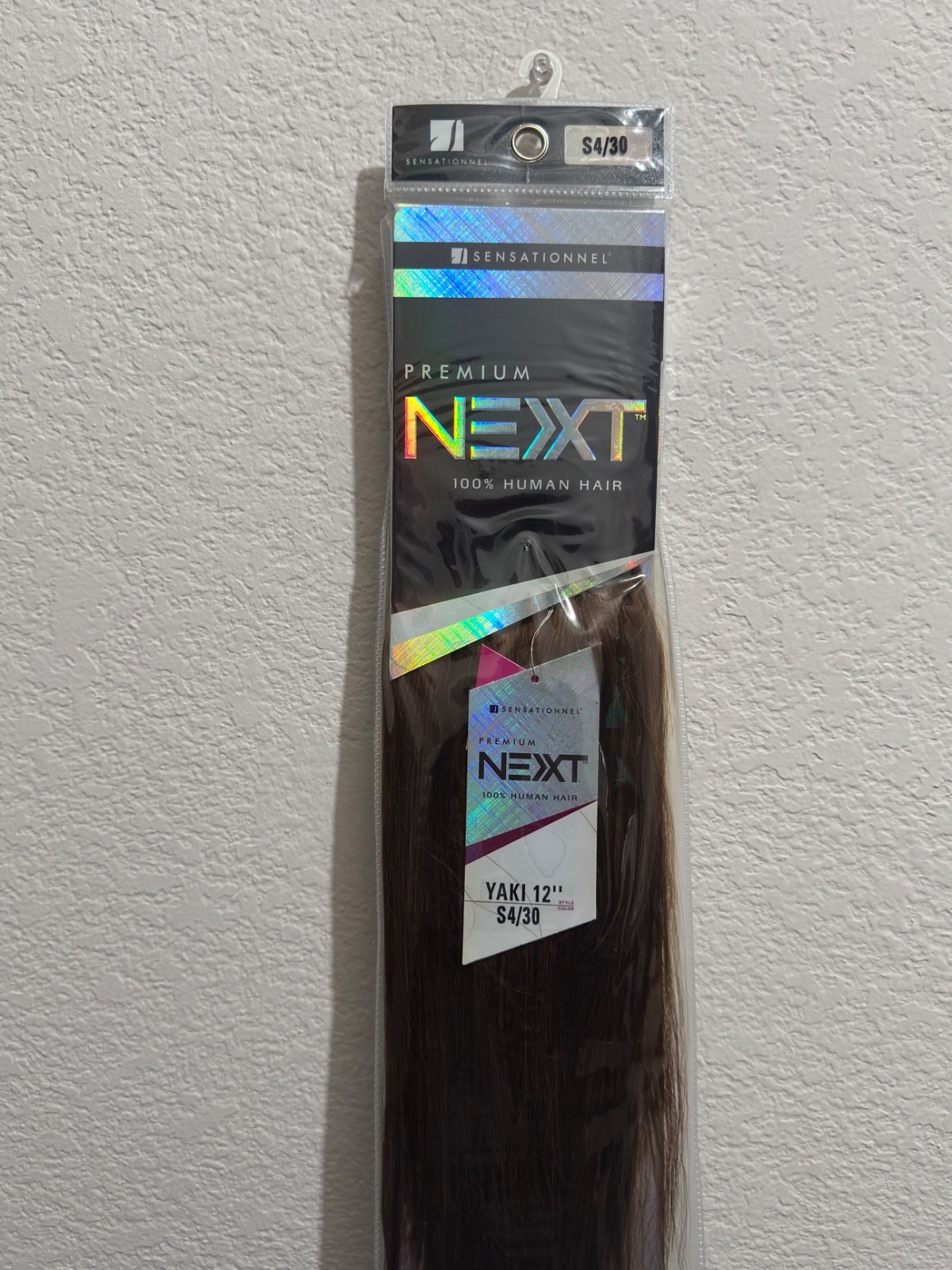 Sensationnel NEXTT 100% Human Hair Yaki Straight Weave 8″ 10″ 12″ 14″ 16″ 18″ Co