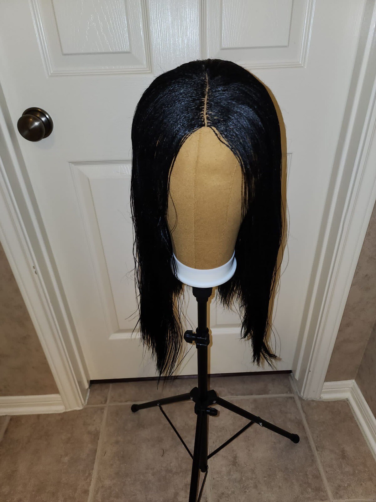 Long Afro Braided Wig Nano Micro Braids Wigs