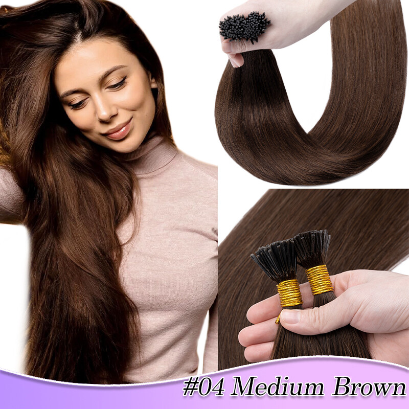 Highlight Stick I Tip Hair Extensions Real Human Remy Hair Full Head Thick 200g