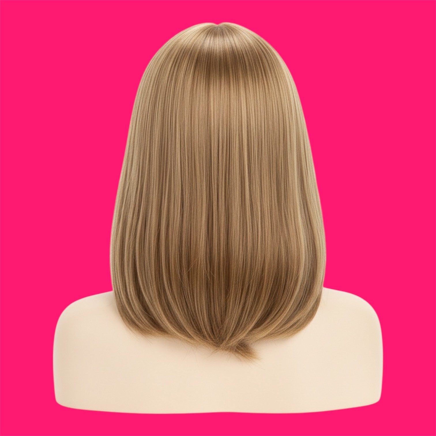Shake-N-Go Snatched Ombré Honey Blonde Bob Wig HUMAN HAIR BLEND – PRIYA 16 in