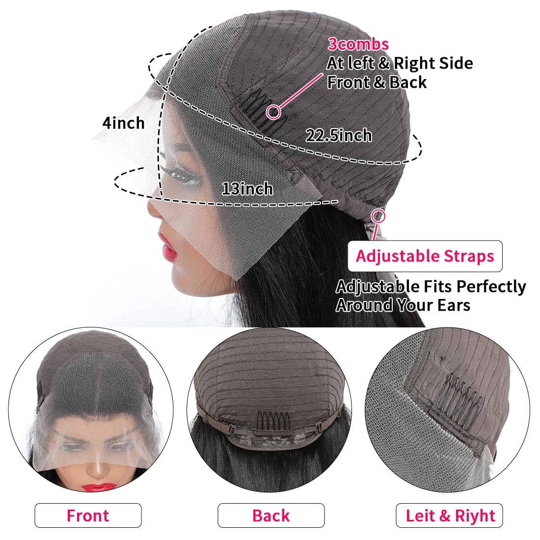 Lovelyworld Deep Wave Lace Front Wigs Human Hair13X4 Hd Deep Curly Lace Frontal