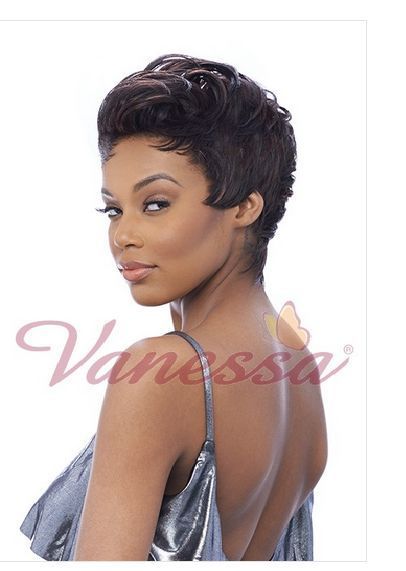 ELVAS BY VANESSA FASHION SYNTHETIC FULL WIG SHORT