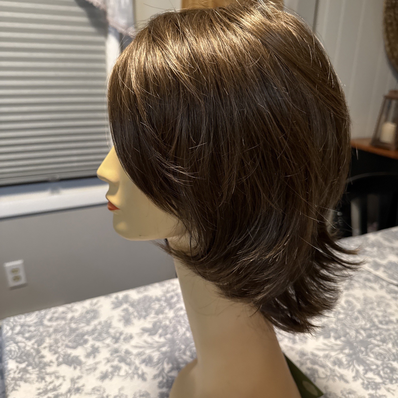 Estetica Designs Front Lace Line Wig Blake R9/12 Dark Brown Medium Length