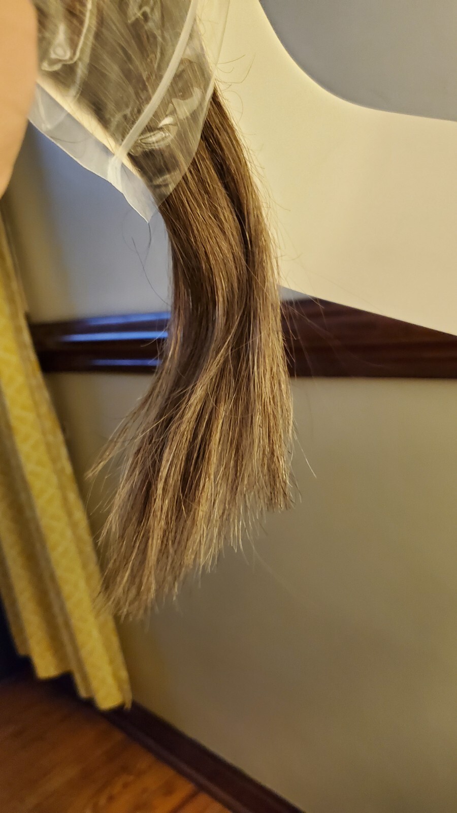 Remy Human Hair Extension 22in 100g 40pcs #4 Ombre #18 Ash Blonde #4 Brown
