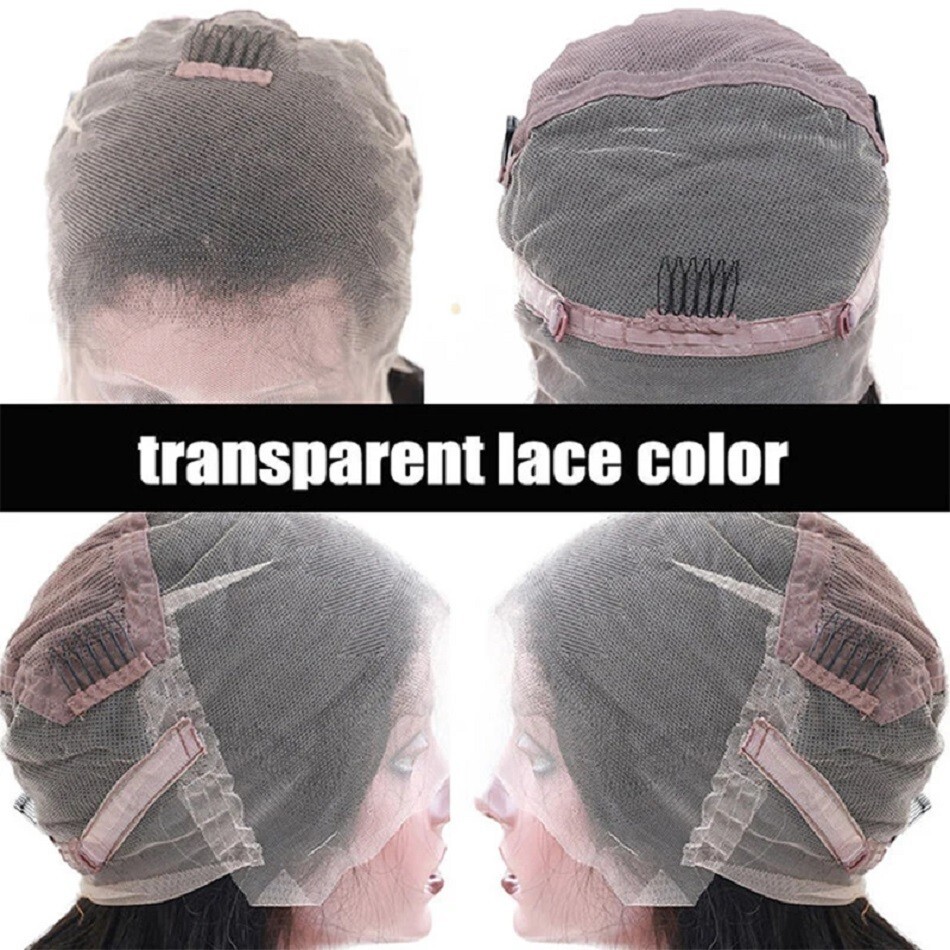 Pixie Cut Full Lace Wig For Men Brown Short Human Hair Wig With Bangs Male Wigs