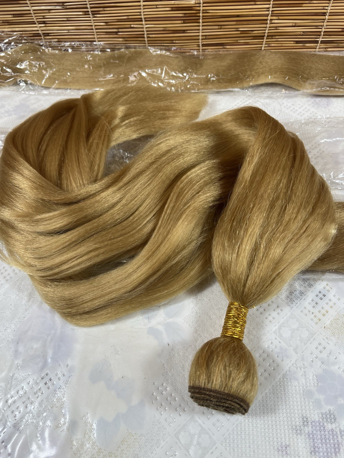 3 Bundles Mixed Blonde Brazilian Remy HumanHair ExtensionYAKY 30-32-34 Unproces