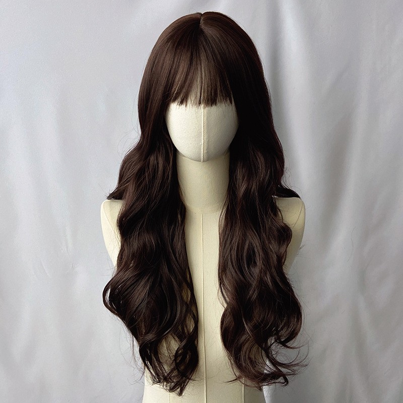 Women Curly Wigs Long Full Hair Girl Universal Cosplay Costume Anime Wave Wig AU