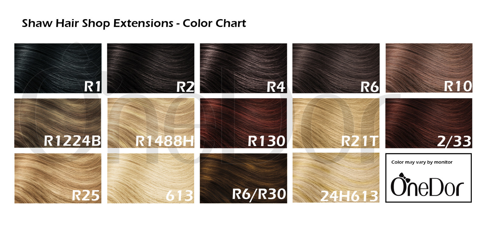 OneDor 22″ Slight Wavy 3/4 Head Japanese Synthetic Kanekalon Hair Wig with Combs